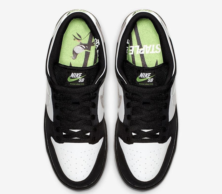 Nike,Staple,Dunk SB Low,发售,熊猫鸽  本周末上海全球首发！熊猫鸽子 Dunk SB Low 官图释出