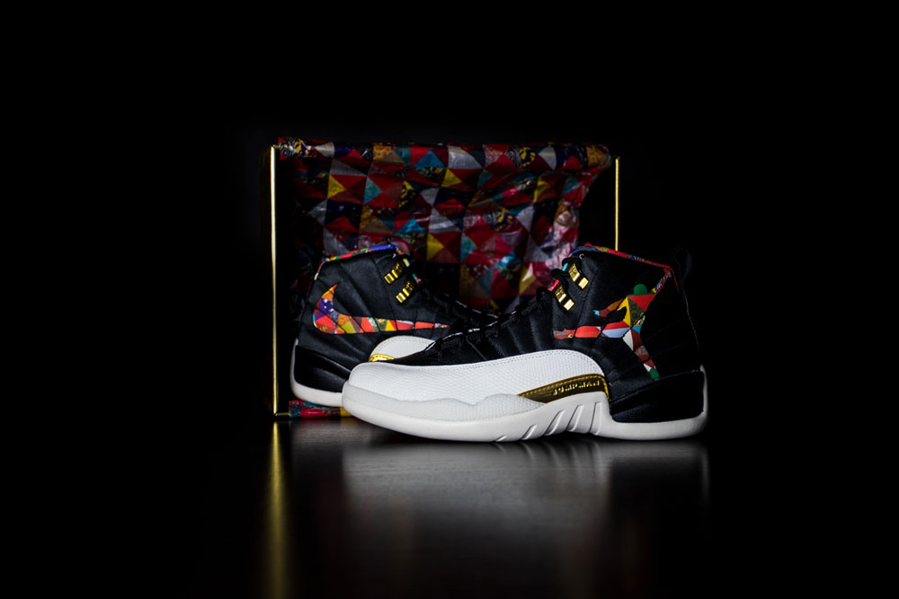 AJ12,Air Jordan 12,CNY,百家衣  这双鞋出现之后，再想买 Air Jordan 12 “CNY” 可就难了！