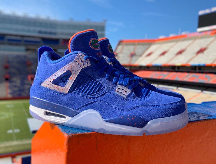 Air Jordan 4,AJ4,  超限量 140 双！短吻鳄队 PE 版本 Air Jordan 4 实物欣赏