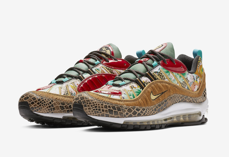 Nike,发售,Air Max 98,CNY,BV6649-  错过再等 12 年？堪比「What the」的 Air Max 98 CNY 发售信息来啦！