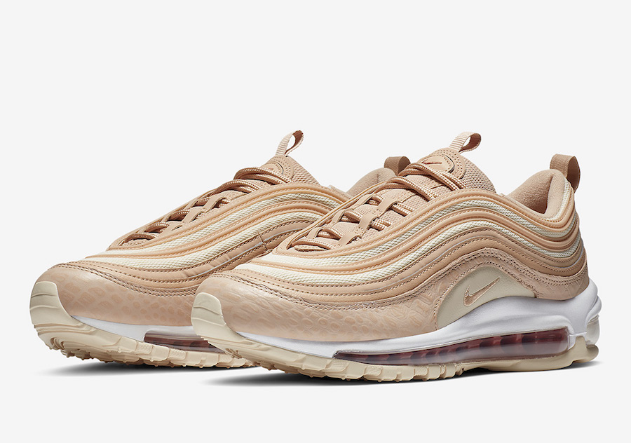 Air Max 97,发售,AR7621-201  独特淡粉色鳄鱼纹皮革！全新配色 Air Max 97 本月发售