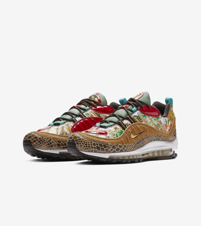 Air Max 98 CNY,Nike,发售  酷似 “What the” 的 Air Max 98 CNY 明日发售，链接在此！