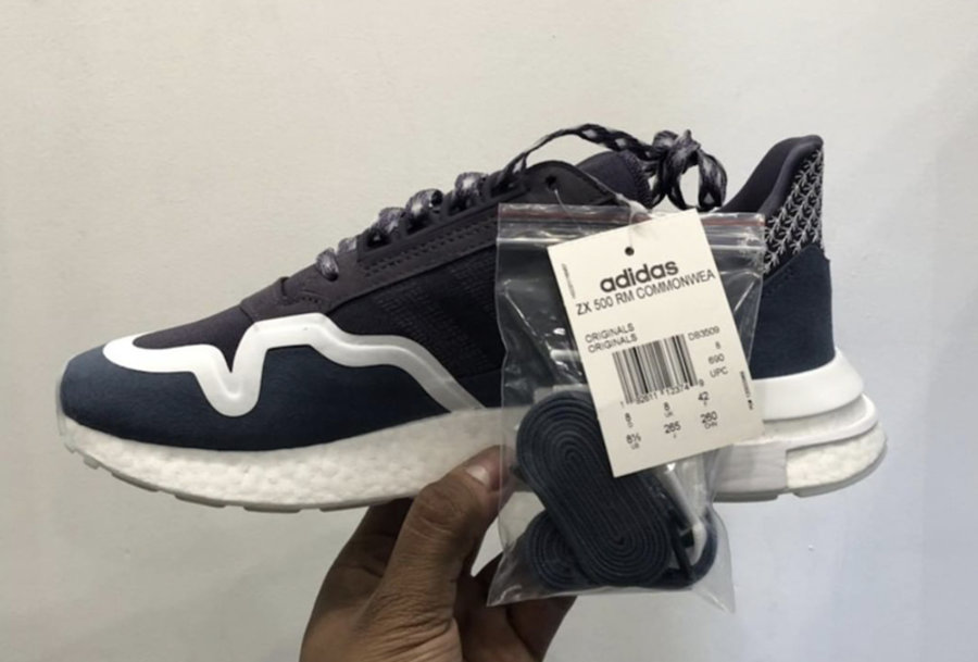 Commonwealth,adidas,发售,ZX 500  鲜明的白色线条！Commonwealth x ZX 500 RM 全新配色曝光