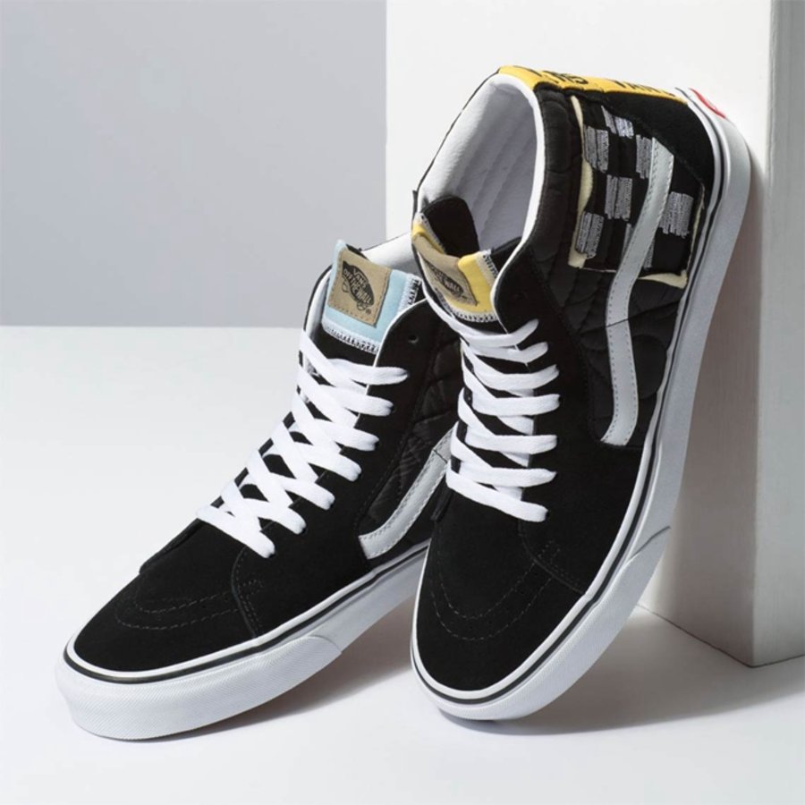 Vans,Sk8-Hi,  解构设计 + 特殊缝纫工艺！全新配色 Vans Sk8-Hi 曝光