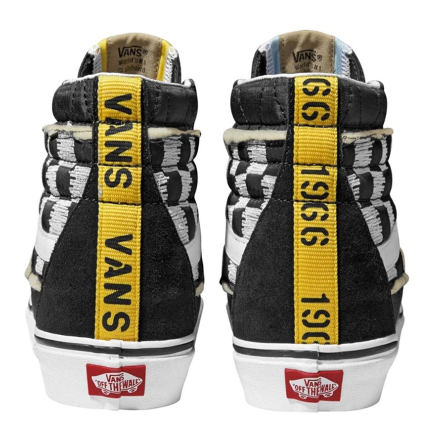 Vans,Sk8-Hi,  解构设计 + 特殊缝纫工艺！全新配色 Vans Sk8-Hi 曝光