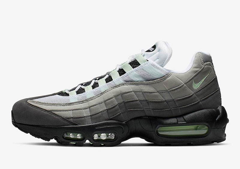 发售,Nike,Air Max “Fresh Mint”  元年既视感！Nike Air Max 95 全新配色即将来袭