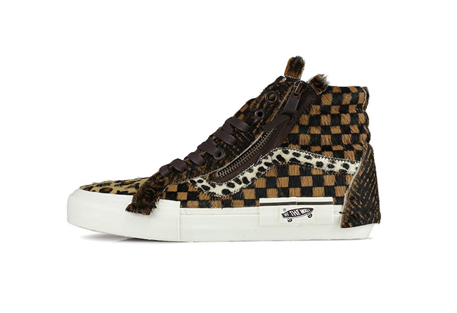 Vans,Vault SK8-HI  炫目的动物图案 + 解构元素！Vans Vault Sk8-Hi 全新配色曝光