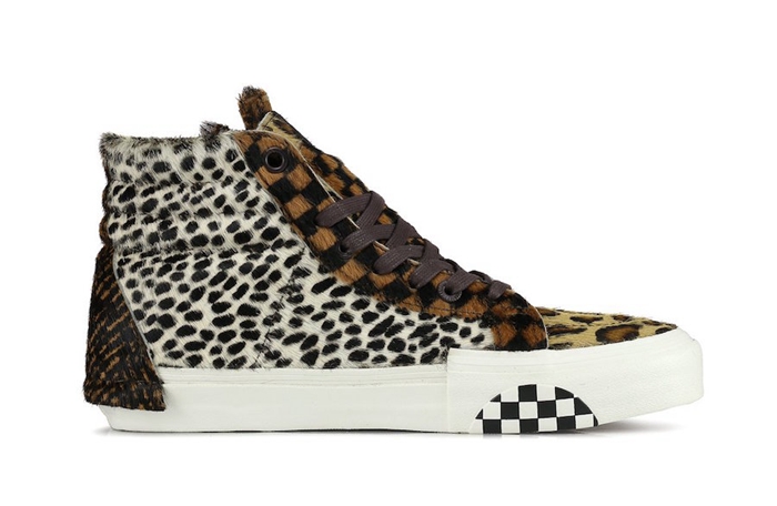 Vans,Vault SK8-HI  炫目的动物图案 + 解构元素！Vans Vault Sk8-Hi 全新配色曝光