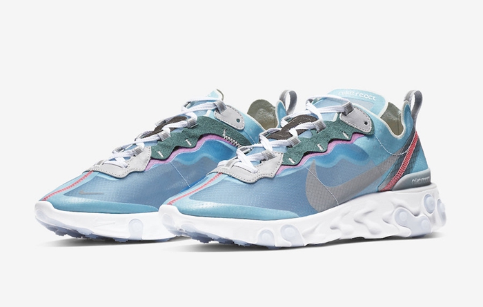 Nike,React Element 87,Royal Ti  活力十足的清爽装扮！Nike React Element 87 全新配色曝光
