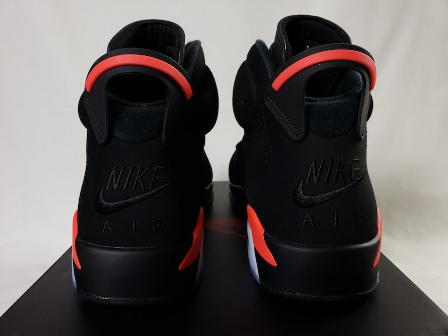 AJ6,Air Jordan 6,384664-060,发售  又一处设计细节曝光！黑红 AJ6 正式发售还有 20 天！