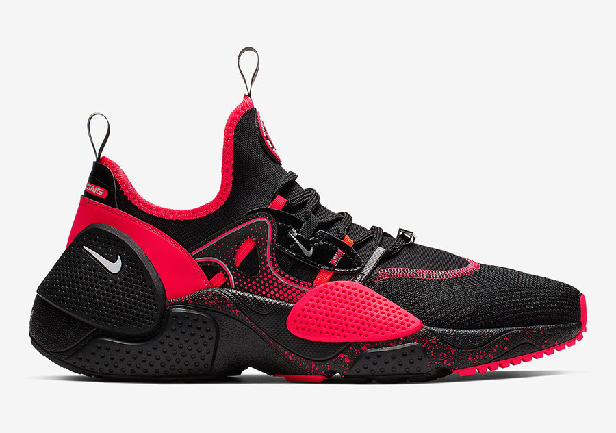 Nike,Air Huarache E.D.G.E,BV81  黑红装扮 + 机能设计！全新 Air Huarache E.D.G.E 下月发售