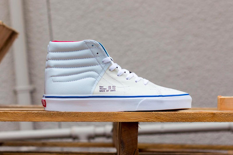 Vans Sk8-Hi,Vans,发售  轻盈亮眼的美国队配色！Vans Sk8-Hi 现已上架