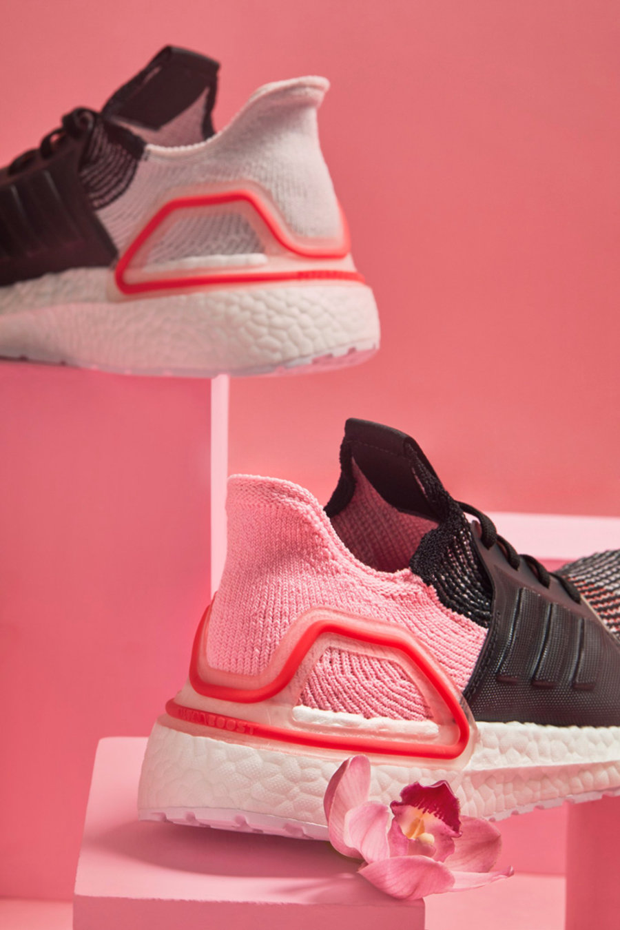 adidas,Ultra Boost 19,发售  高颜值粉色装扮！Ultra Boost 19 全新配色官网现已上架！
