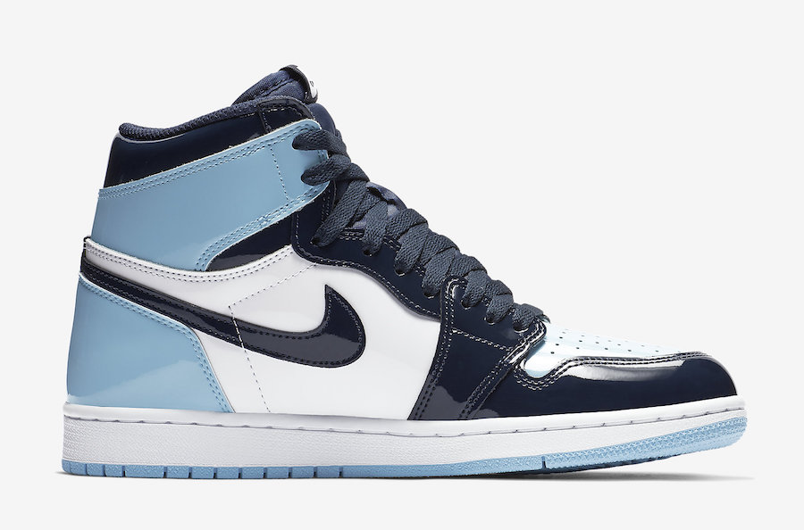 Air Jordan 1,AJ1,发售,CD0461-401  2 月最值得期待的球鞋！北卡配色 Air Jordan 1 官图释出