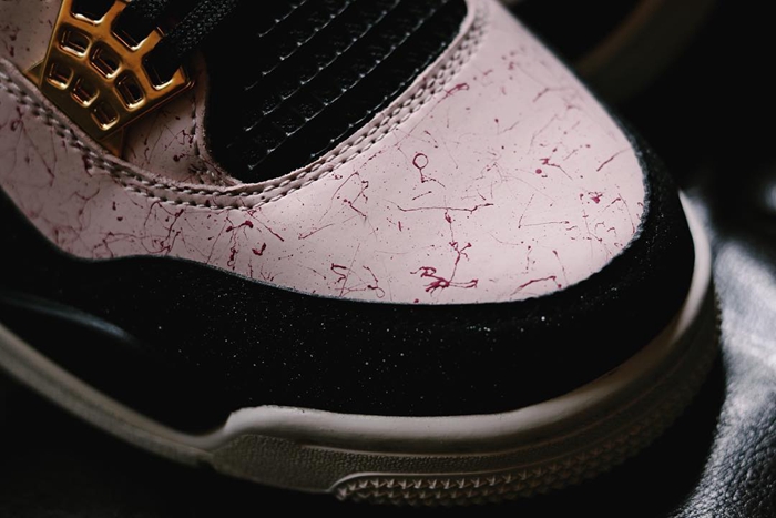 Air Jordan 4,AJ4,Silt Red,AQ91  璀璨鞋面还真第一次见！Air Jordan 4 全新配色完整实物曝光
