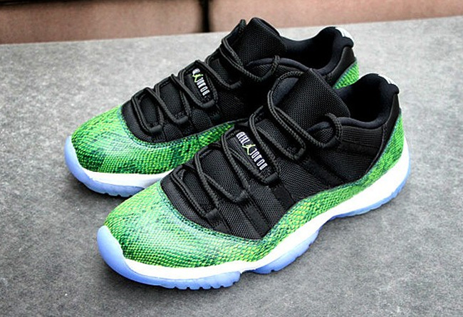 发售,Nike,Air Jordan 11 low,Snak  出了就要抢！Air Jordan 11 白蛇全新实物细节抢先看