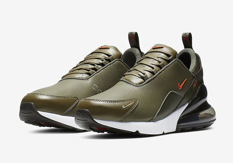 Nike,Air Max 270,Premium,BQ617  全皮鞋身还是头一次见！Air Max 270 PRM 现已发售！