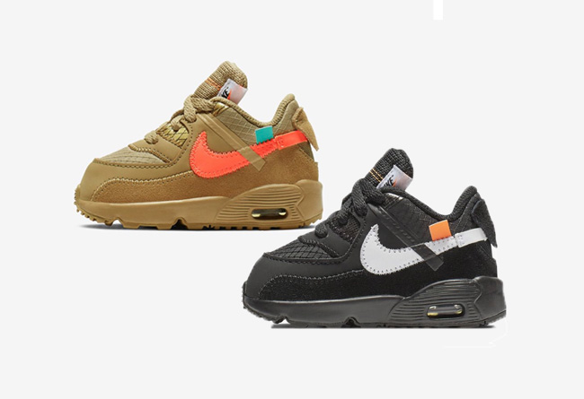 OFF-WHITE,Air Max 90,Nike  别忘了！这次的 OW x Air Max 90 依然有童鞋！