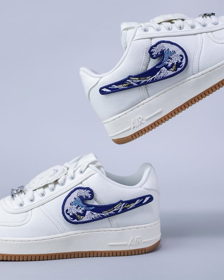 Travis Scott,AF1,Air Force 1,N  大开眼界！原来 AF1 的「换钩」还有这么多玩法！