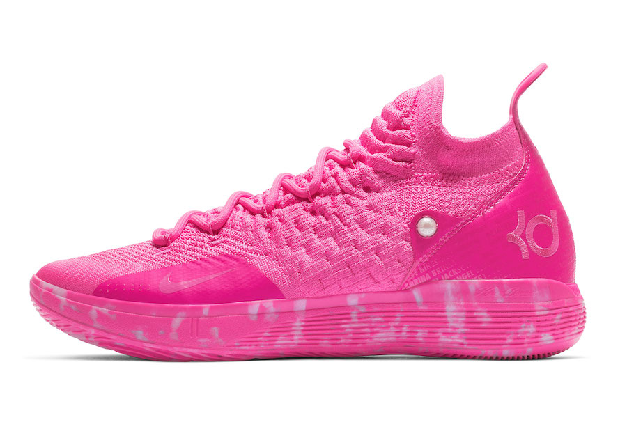 BV7721-600,KD11,Nike BV7721-600 难以抗拒的「全粉」攻势！KD11 “Aunt Pearl” 终于来了！