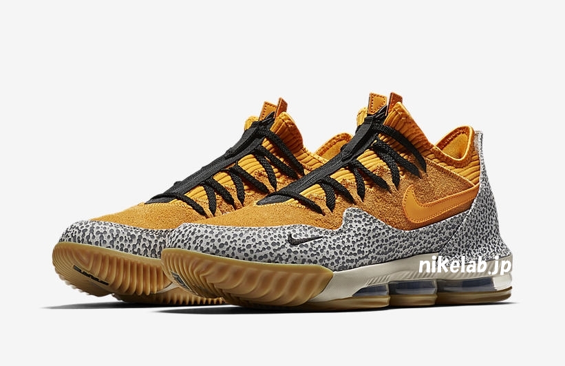 LBJ16,LeBron 16,Nike LBJ16 颇受关注！LeBron 16 Low “Safari” 完整官图释出