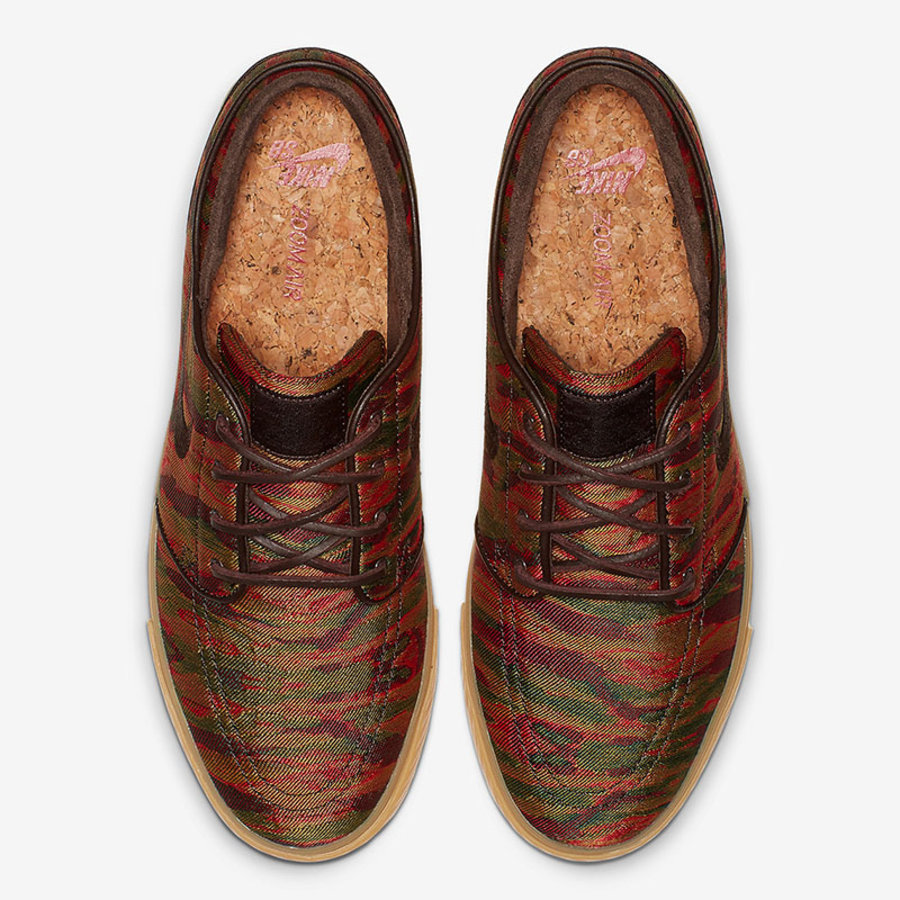 Nike SB,Nike,发售,Janoski,705190  虎纹迷彩！传奇滑手签名鞋 Nike SB Janoski 全新配色即将发售