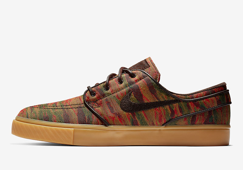 Nike SB,Nike,发售,Janoski,705190  虎纹迷彩！传奇滑手签名鞋 Nike SB Janoski 全新配色即将发售