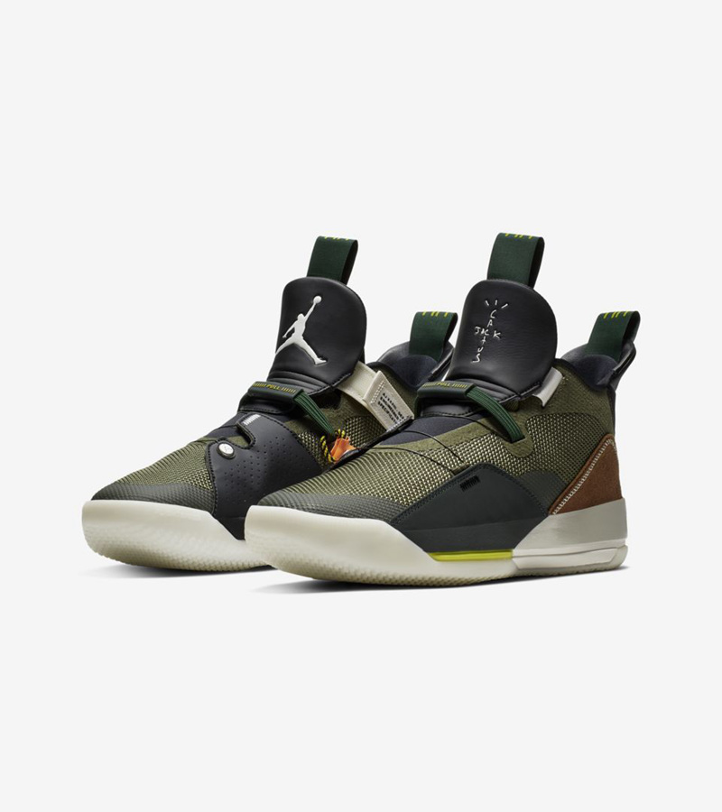 Air Jordan 33,Travis Scott,AJ3  饶舌歌手天才设计！Travis Scott 重磅联名 AJ 33 本周发售