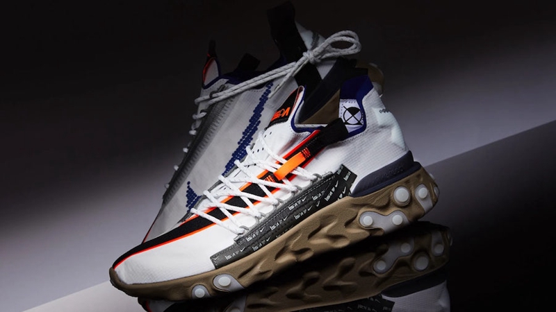 Nike,React WR ISPA,发售,AR8555-1  机能风 React 跑鞋！Nike React WR ISPA 低帮版即将发售
