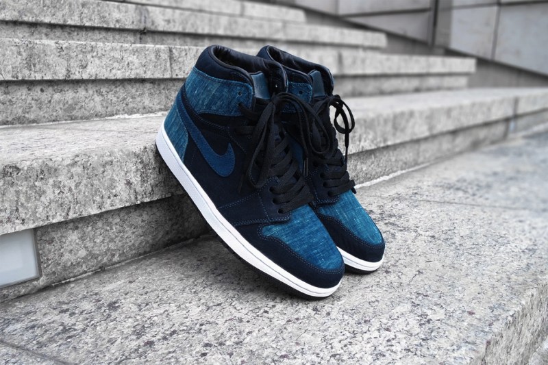 AJ1,Air Jordan 1 AJ1 价格近万元！用蓝染古布打造 Air Jordan 1 是个什么感觉？