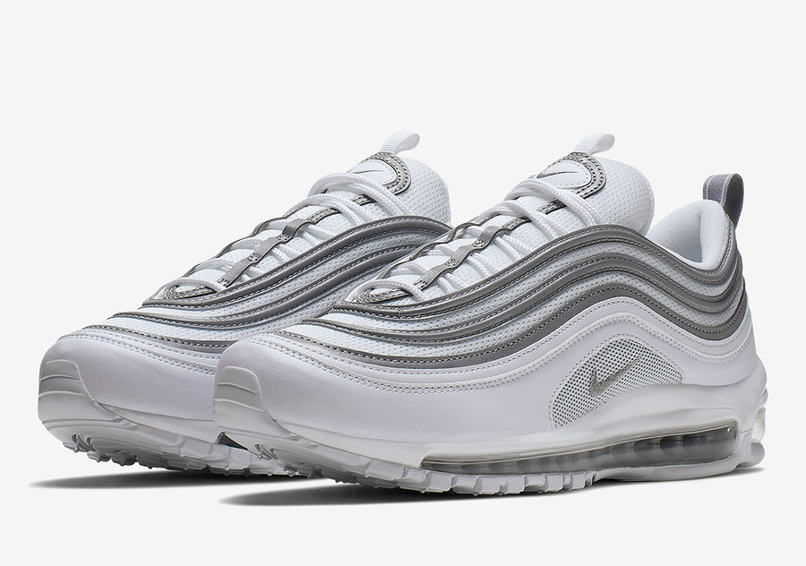 NIke,Air Max 97,921826-105,发售  3M 反光围绕鞋身！经典复古的全新 Air Max 97 下月发售