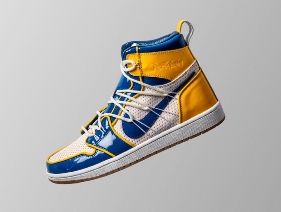 球鞋定制,The Shoe Surgeon,勇士,Air J  全球限量仅 6 双！这款 Air Jordan 1 由勇士球衣打造