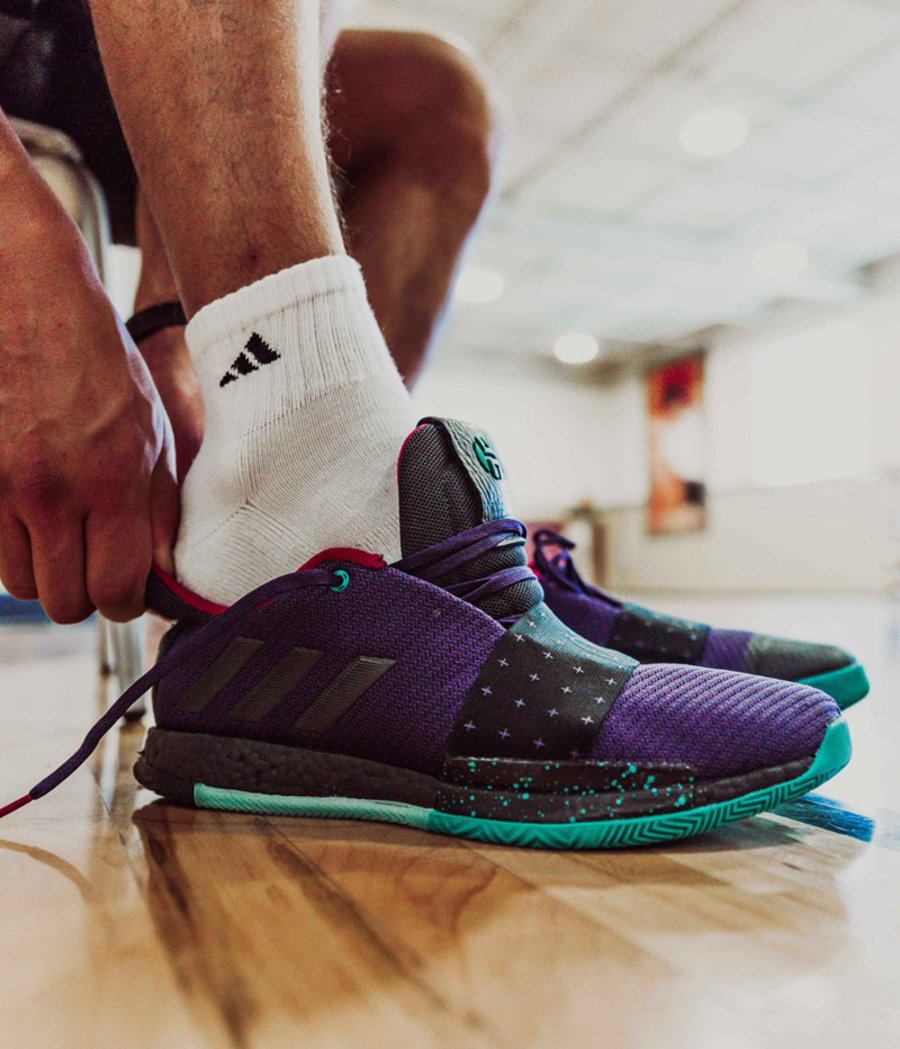 adidas,Harden Vol.3,发售,上脚  科幻太空主题！Harden Vol.3 “Mission 13” 现已发售
