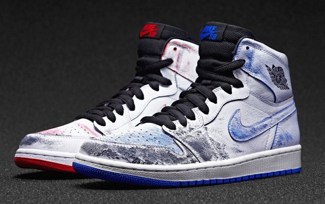 Nike,Air Jordan 1,AJ1,Nike SB  芝加哥、湖人配色齐亮相！刮刮乐 Nike SB x AJ1 完整系列发布