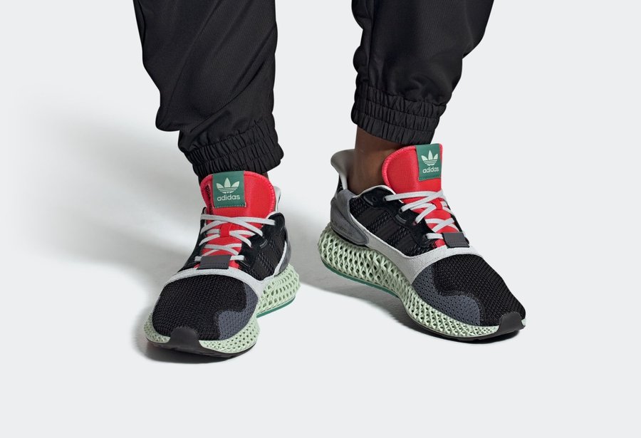 ZX 4000 4D,adidas  人气极高的合体鞋！adidas ZX 4000 4D 又有新配色了！