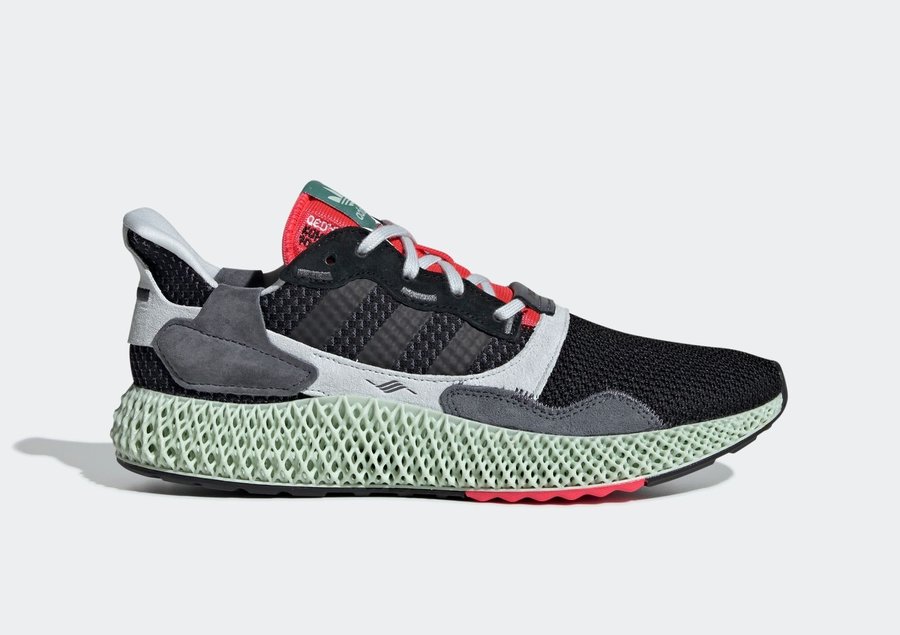 ZX 4000 4D,adidas  人气极高的合体鞋！adidas ZX 4000 4D 又有新配色了！