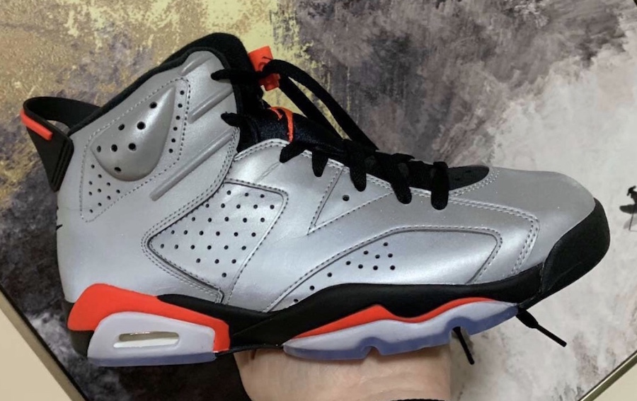 AJ6,Air Jordan 6,PSG AJ6 全身 3M 反光！大巴黎联名 Air Jordan 6 PSG 真的酷炫！