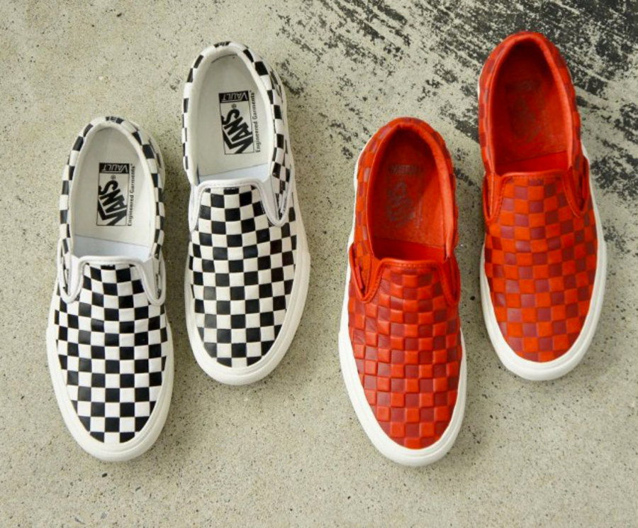 Vans,发售,Engineered Garments  高规格浮雕棋盘格！山系品牌 EG x Vans Vault 即将发售