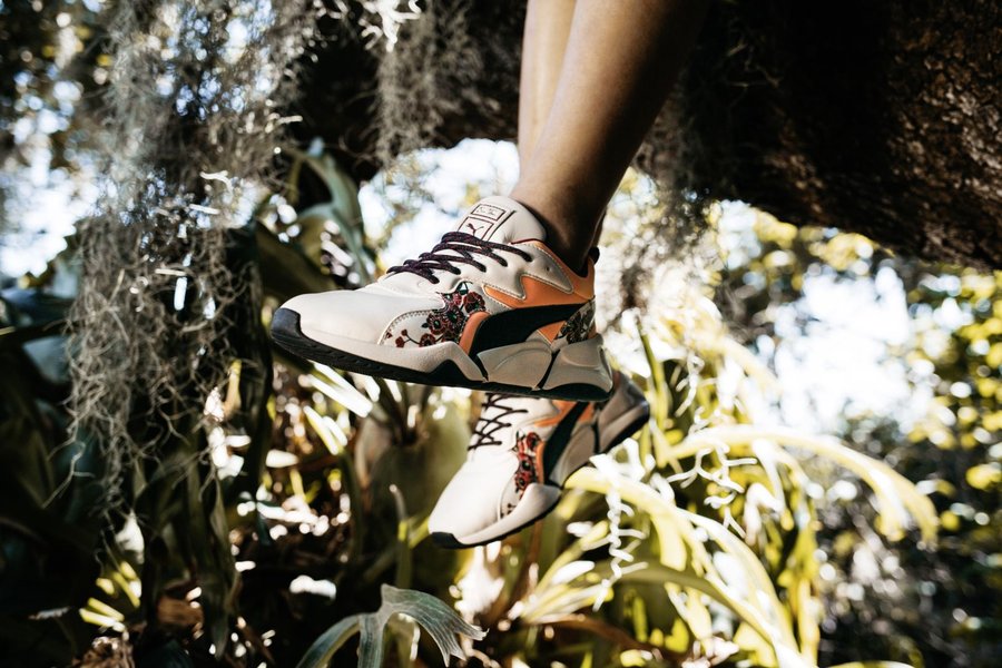 PUMA,Basket  华丽又野性的艺术家联名！PUMA「野花」系列即将发售