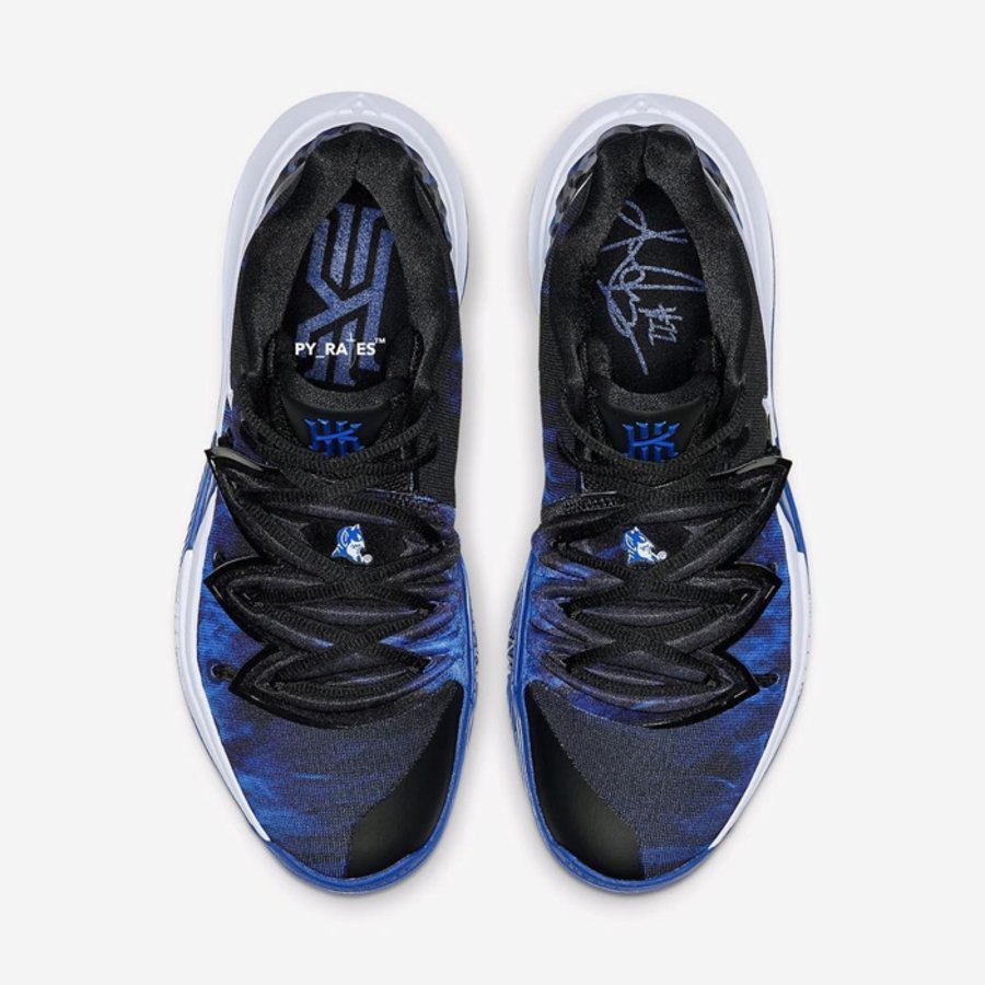 Nike,Kyrie 5,Duke,Tv,PE,  「地狱之火」纹理！这双杜克专属 Nike Kyrie 5 PE 有望市售!