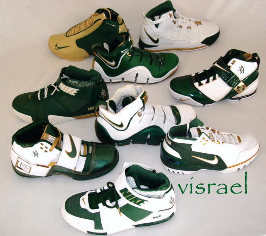 Nike,LBJ3,Zoom LeBron 3,QS,SVS  罕见未市售配色！詹姆斯高中母校 LeBron 3 “SVSM” 即将发售！
