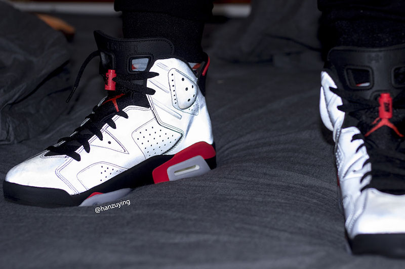 Air Jordan 6,AJ6,3M,CI4072-001  不反光同样炫酷！银色 3M Air Jordan 6 JSP 下月发售