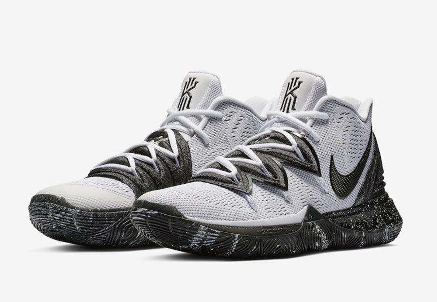 Nike,Kyrie 5,发售,AO2918-100  经典奥利奥装扮！Nike Kyrie 5 “Oreo” 本月即将发售