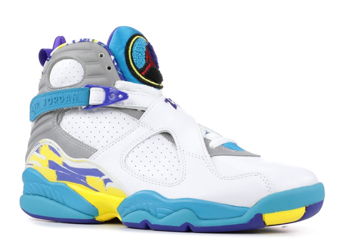 Air Jordan 8,Aqua,AJ8,CI1236-1  白水鬼配色回归！Air Jordan 8 “White Aqua” 七月发售