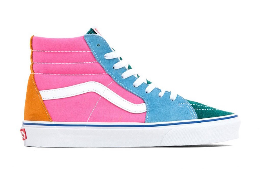 Vans,Sk8-hi,发售  浓郁的小清新气质！这双 Vans Sk8-Hi 也太骚气了