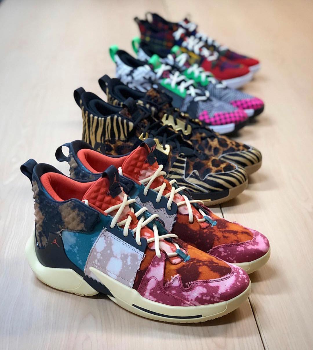 Why Not Zer0.2,Jordan  一双比一双骚！威少 Why Not Zer0.2 多款配色扎堆曝光