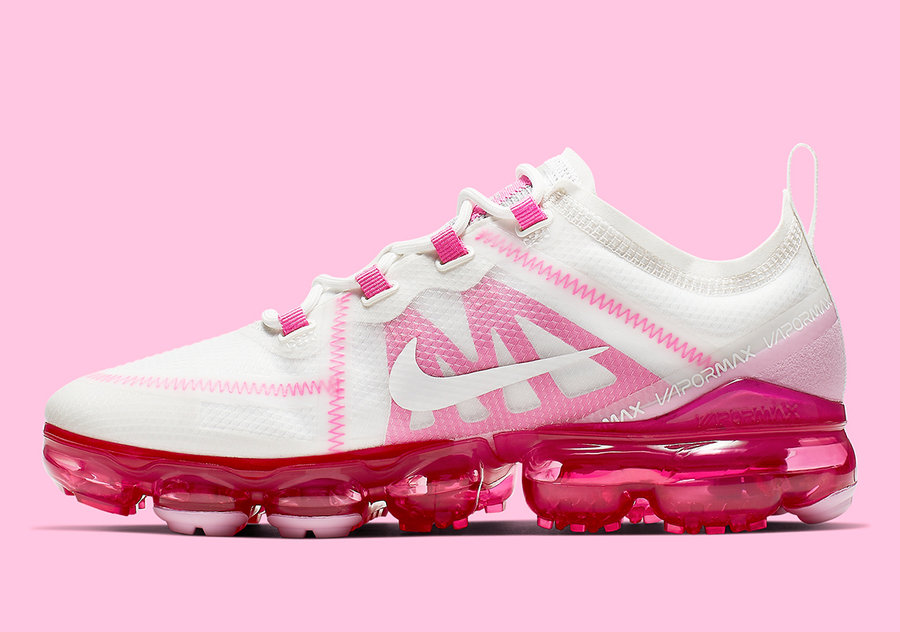 Nike,VaporMax 2019,发售,AR6632-1  鞋柜中必不可少的配色！Nike VaporMax 2019 粉嫩来袭