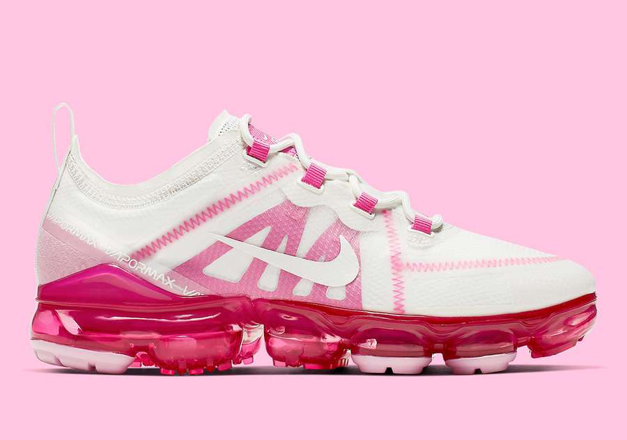 Nike,VaporMax 2019,发售,AR6632-1  鞋柜中必不可少的配色！Nike VaporMax 2019 粉嫩来袭