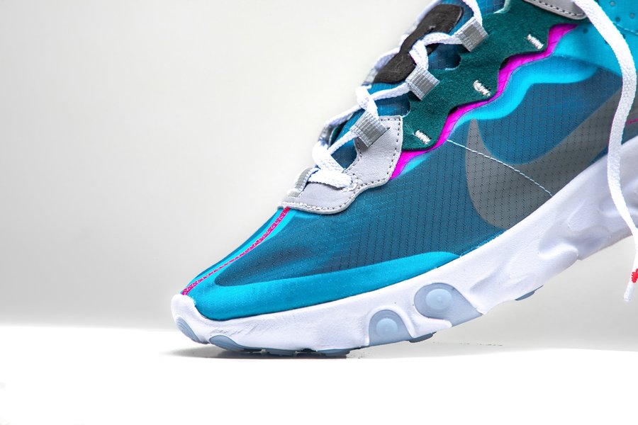 Element 87,Nike,React,发售,AQ109  清爽醒目的蓝粉装扮！Element 87 全新配色现已发售