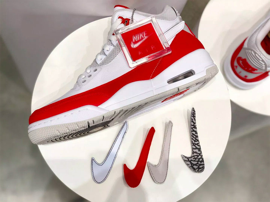 CJ0939-100,AJ3,Air Jordan 3 CJ0939-100 四种钩子随便换！Air Jordan 3 同 Air Max 1 的合体要来了！